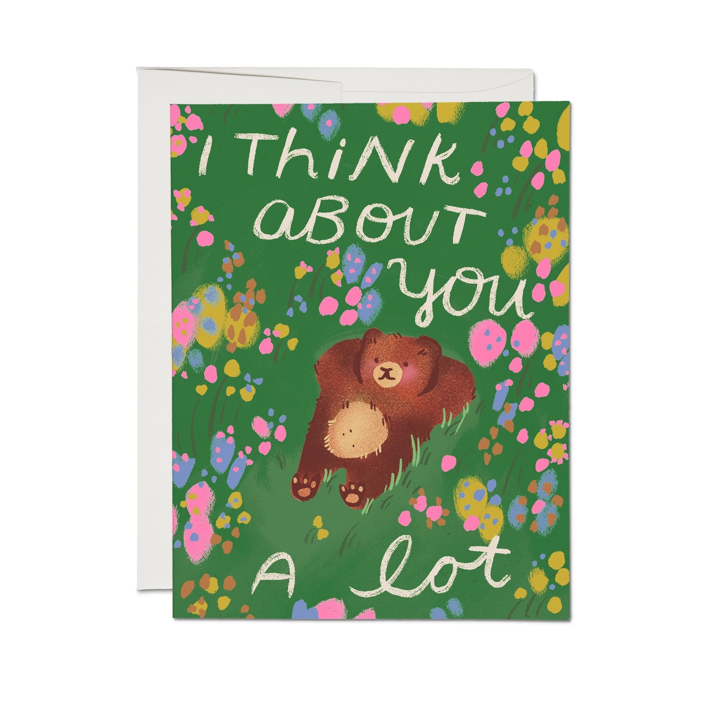 Daydreaming Bear Card