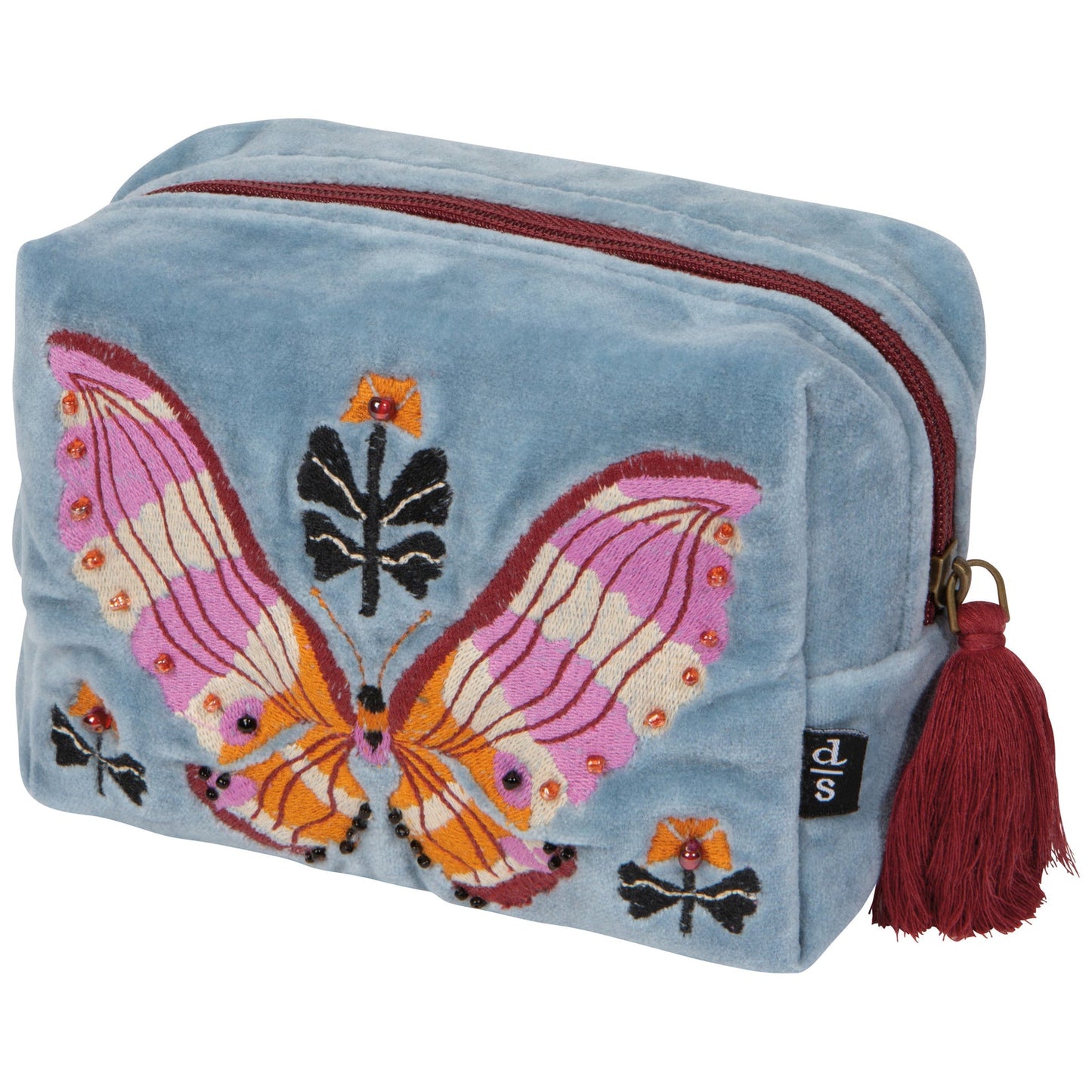 Aurora Embroidered Pouch