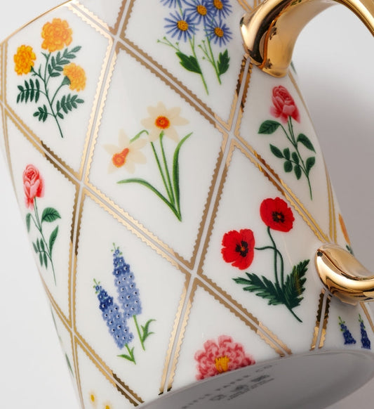 Garden Study Porcelain Mug