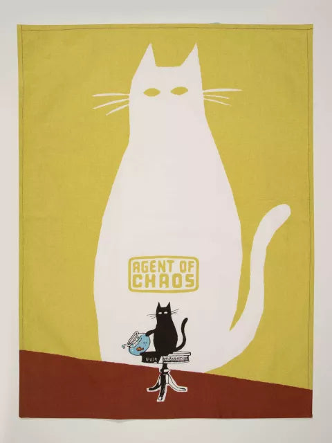 Agent of Chaos Tea Towel