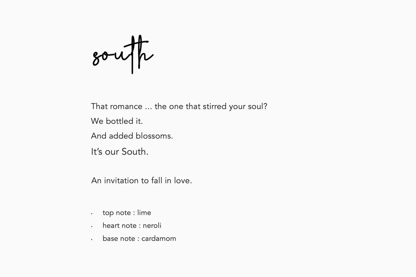 Romantic South Eau de Parfum