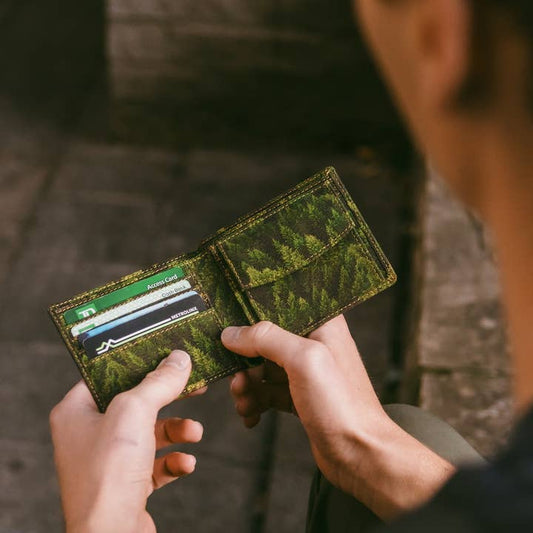 Cork Wallet Forest
