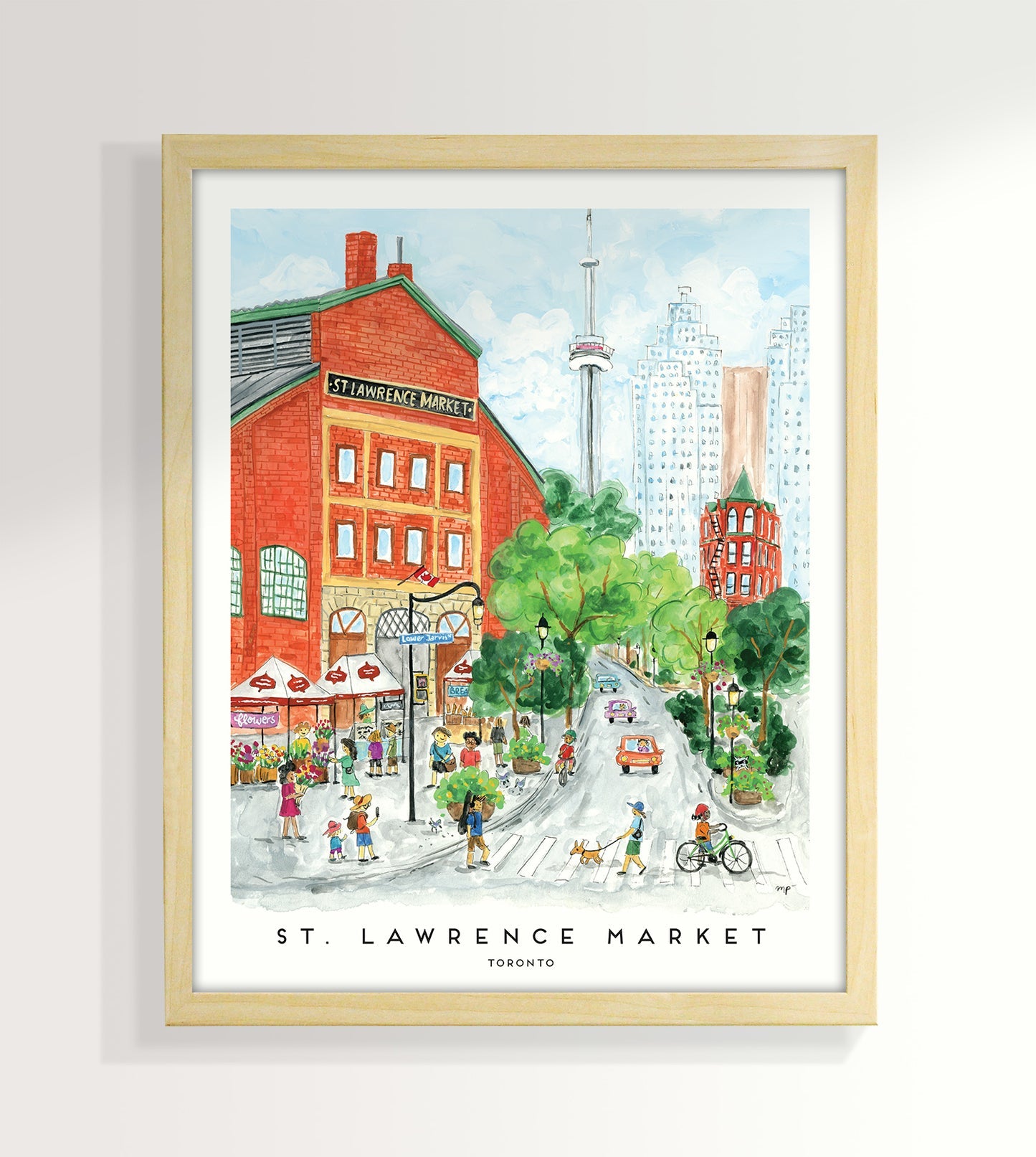 St Lawrence Market Art Print