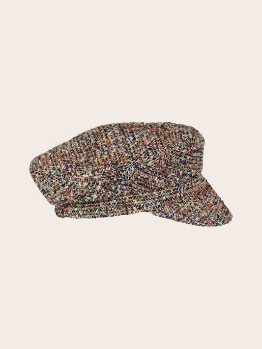Checkered Captain's Cap