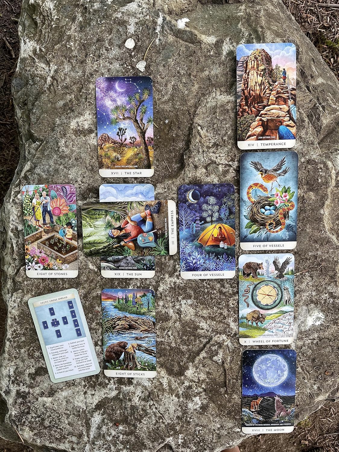 Tarot for the Great Outdoors: 78-Card Deck + Guide