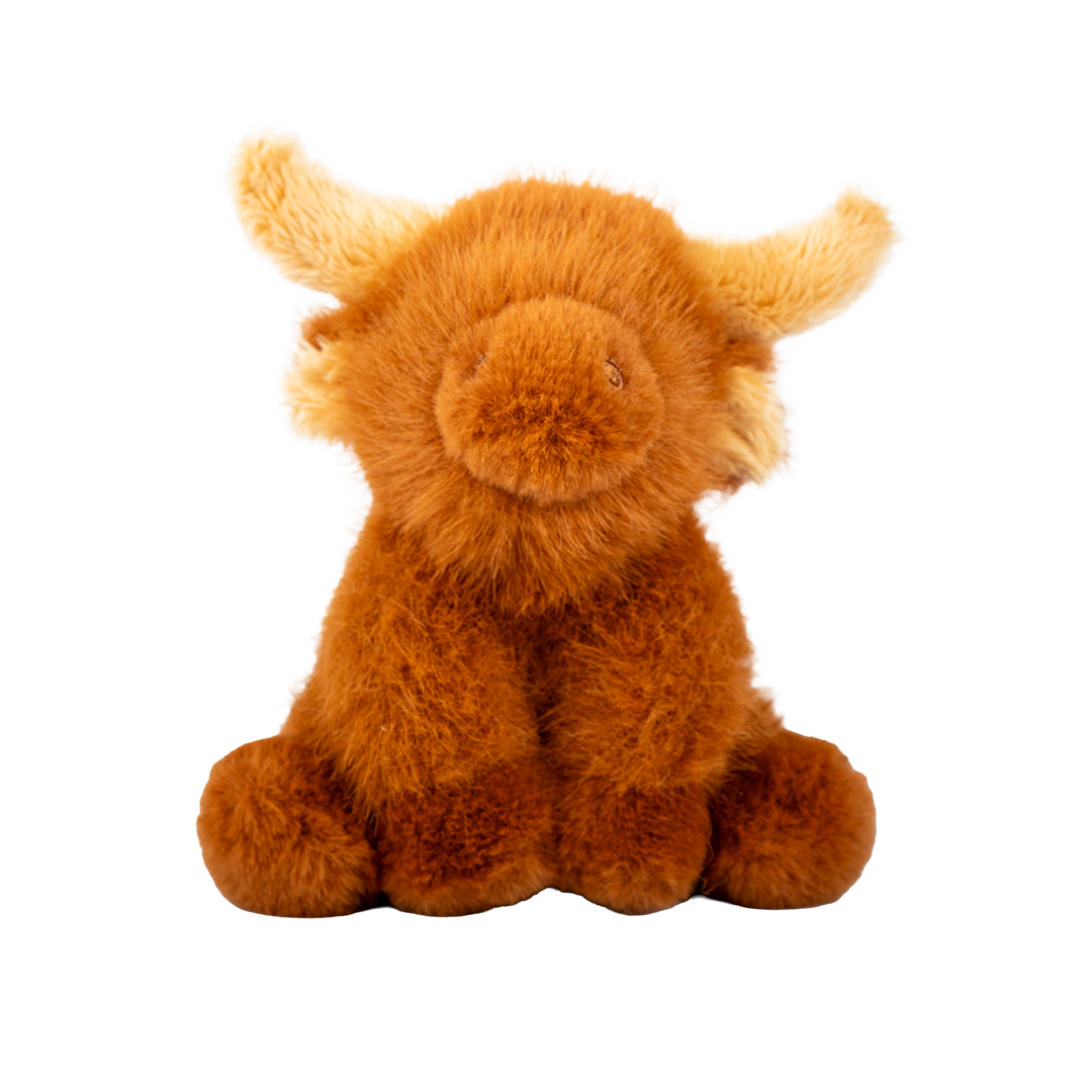Highland Cow Farm Friend Plushie