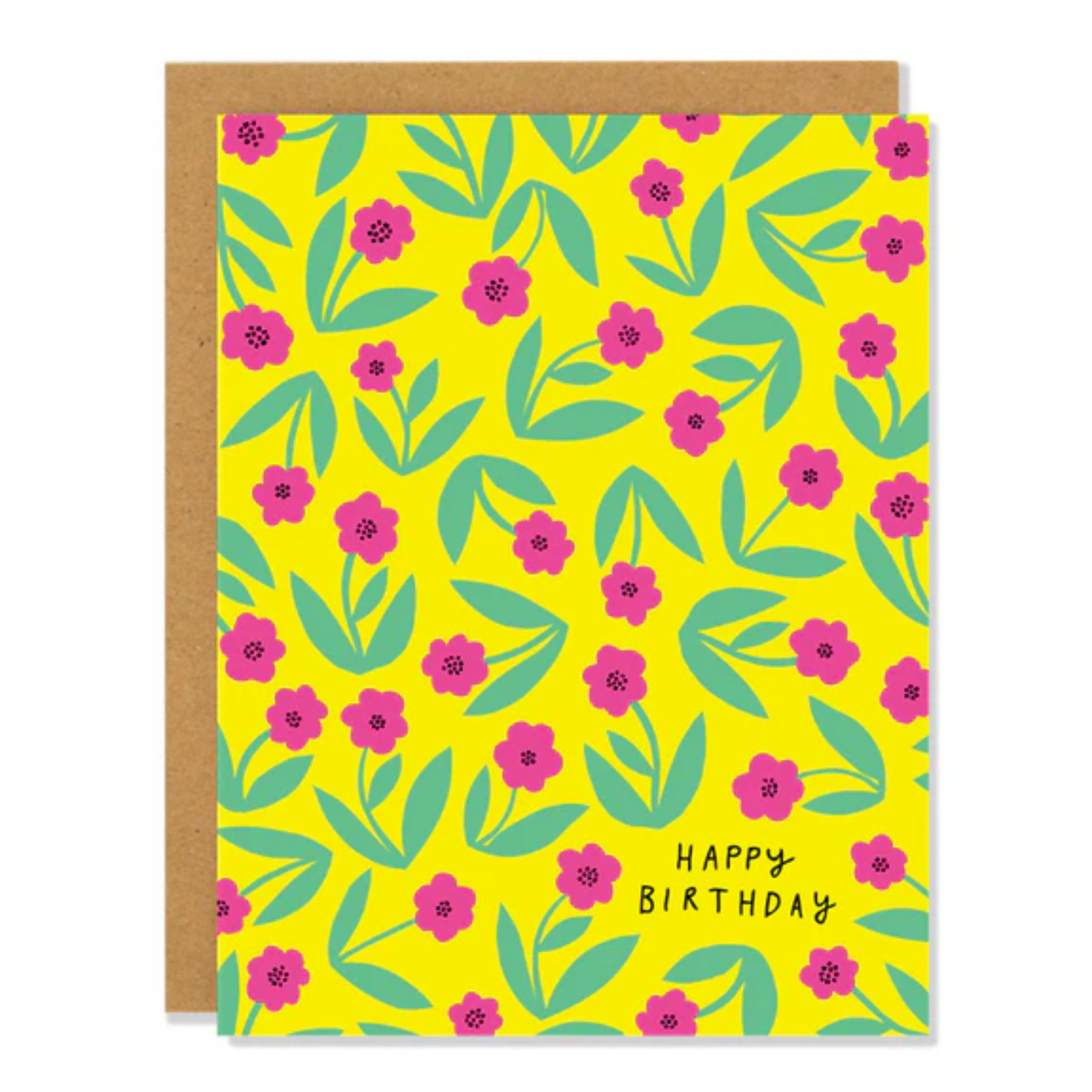 Little Flowers Birthday Card
