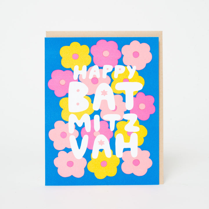 Happy Bat Mitzvah Card