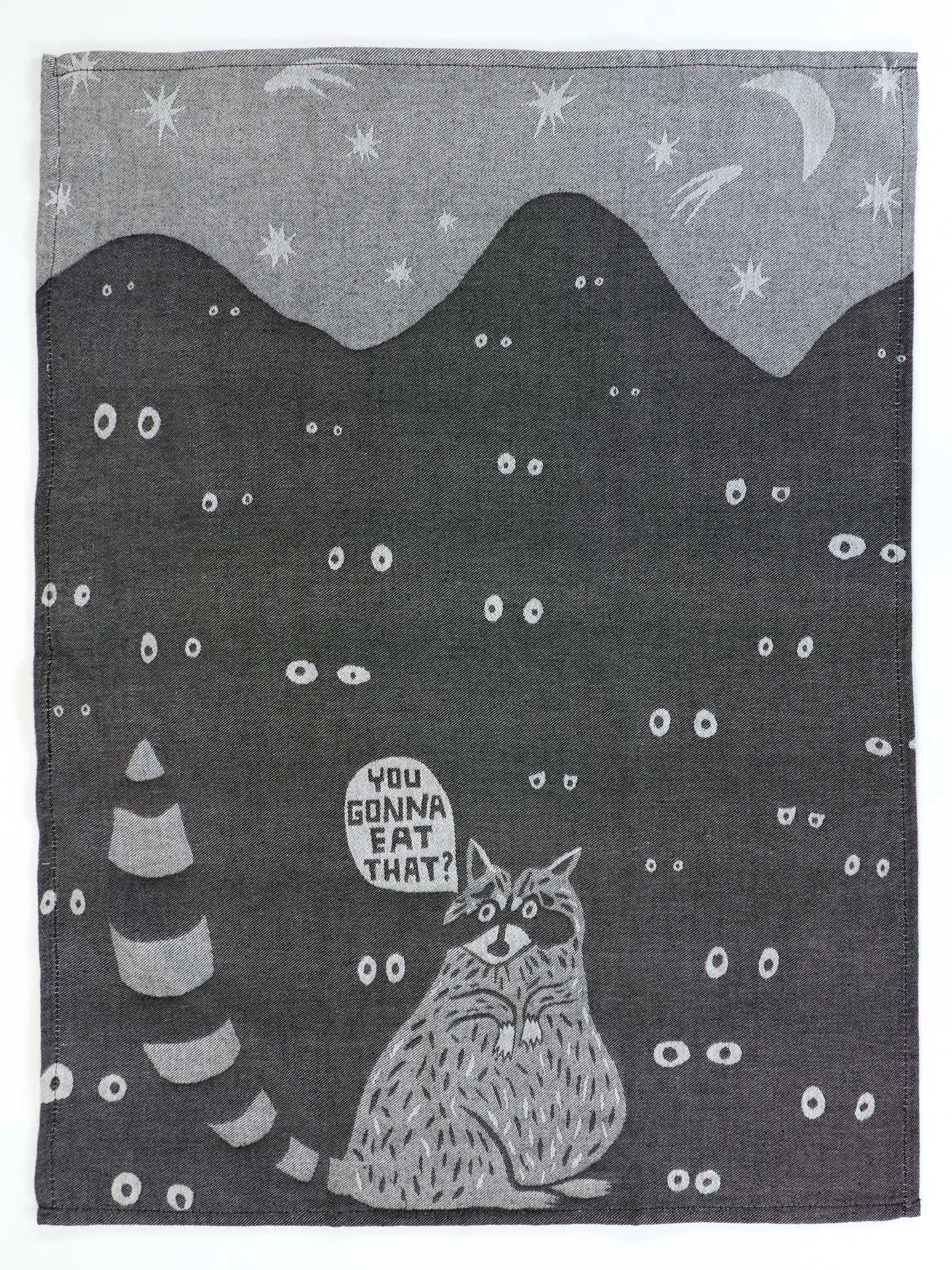 You Gonna Eat That Jacquard Tea Towel