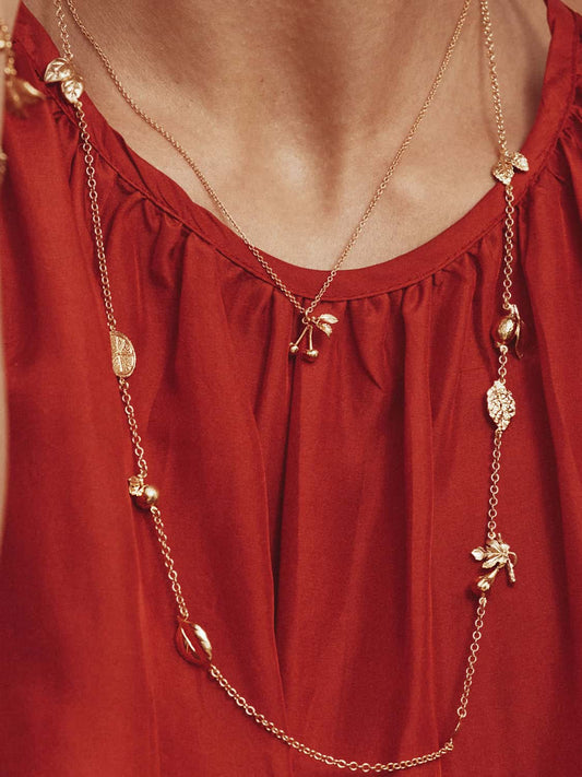 Small & Sweet Cherry Necklace