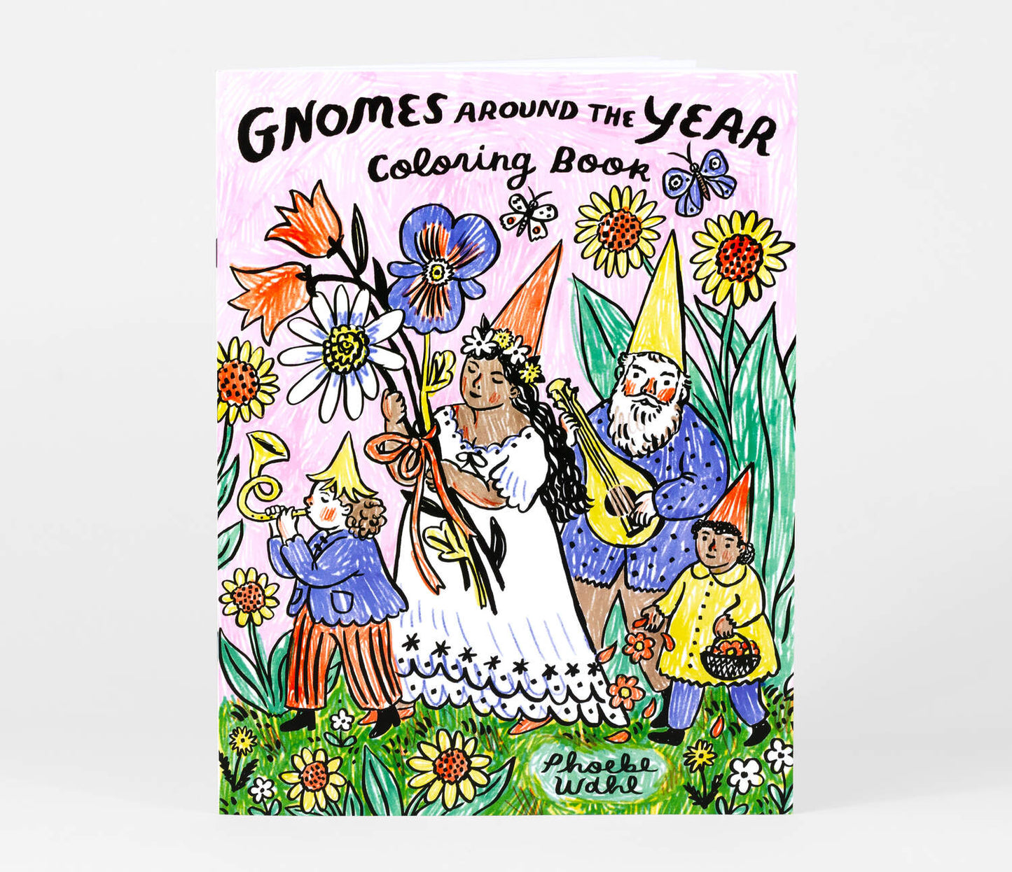 Gnomes Around The Year Coloring Book