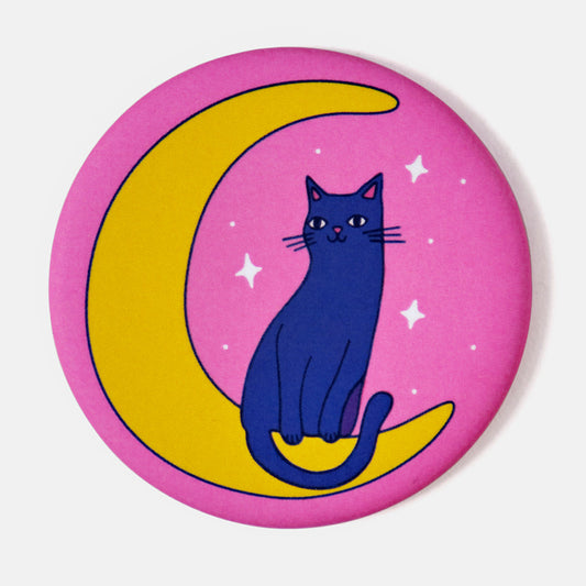 Moon Kitty Magnet