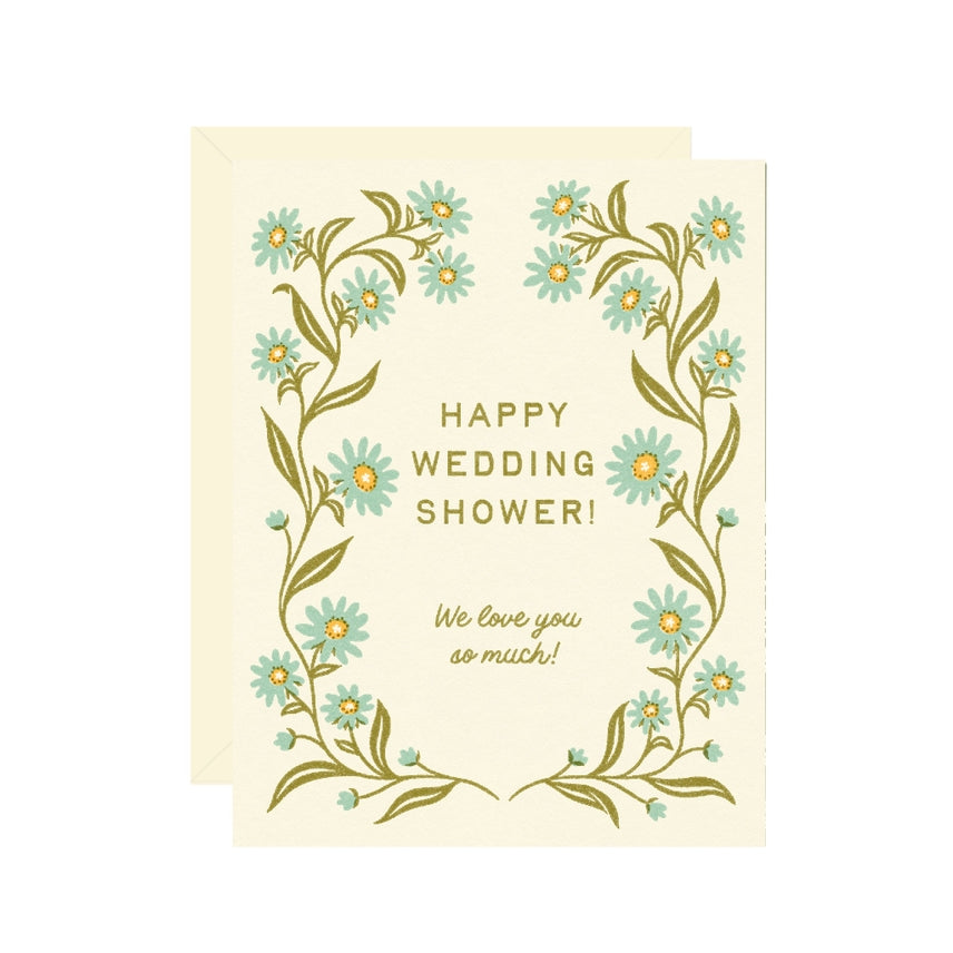 Daisy Wedding Shower Card