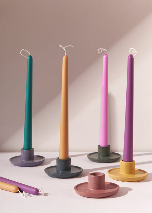 Beeswax & Soy Blend Taper Candles