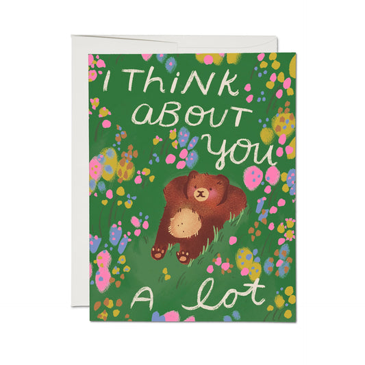 Daydreaming Bear Card