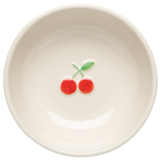 Cherry Embossed Pinch Bowl