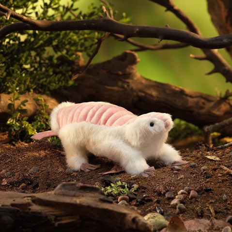Pink Fairy Armadillo Hand Puppet