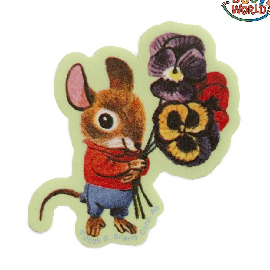 Mouse Bouquet Sticker