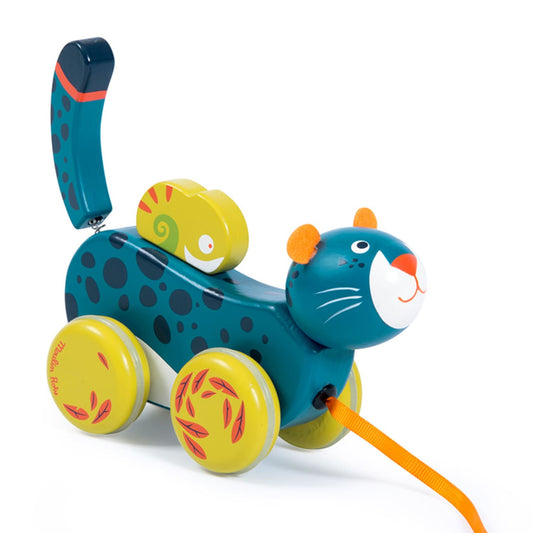 Pull Along Panther