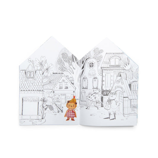 Les Minouchkas Colouring and Sticker Book