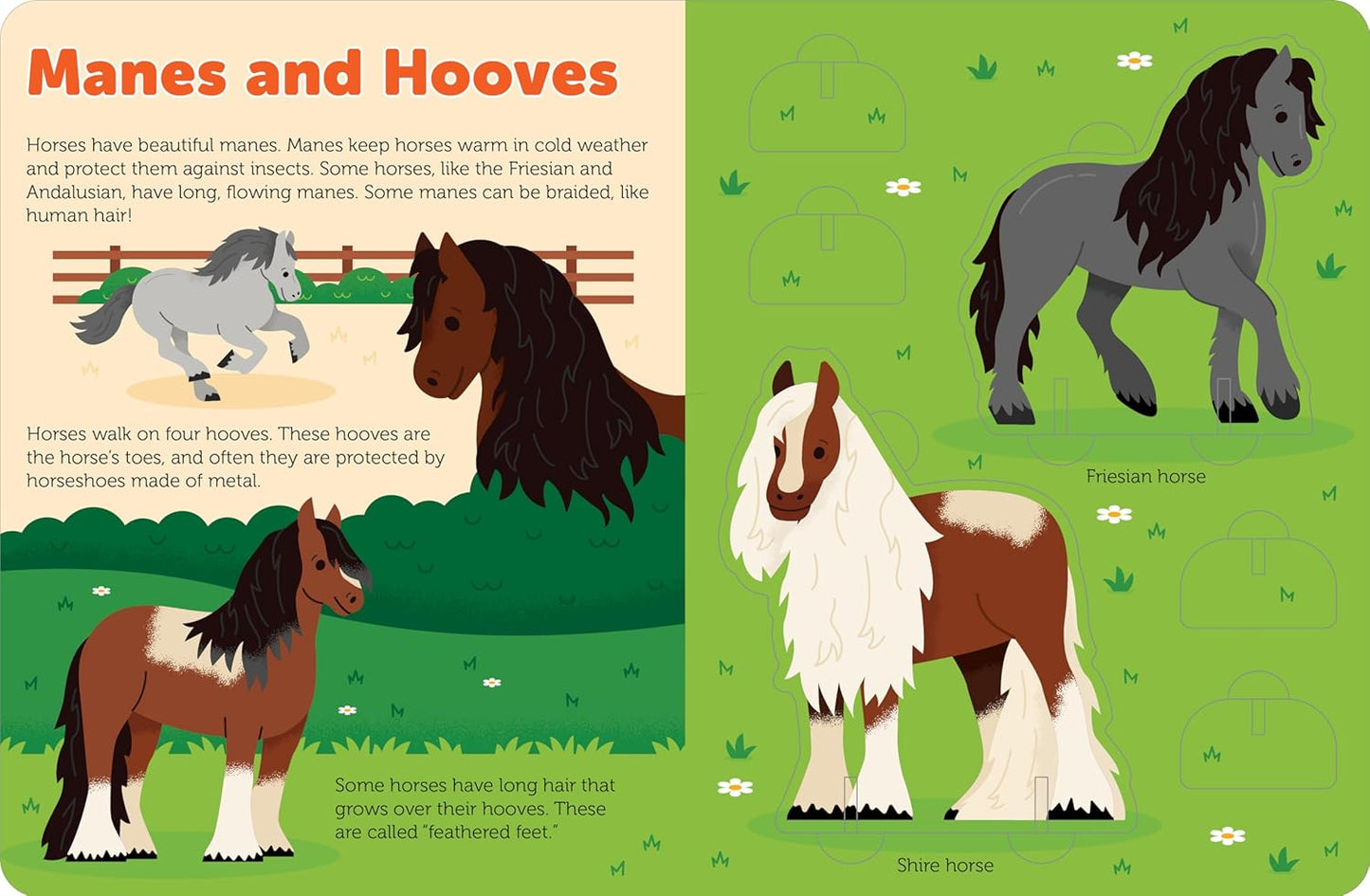 Pop Out Horses