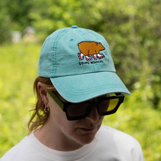 Going Nowhere Fast Embroidered Dad Hat