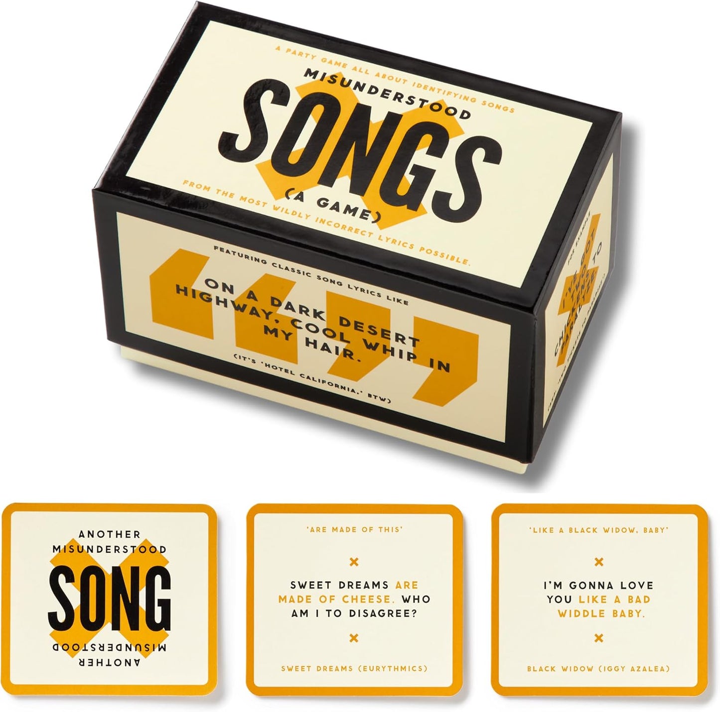 Misunderstood Songs Card Game