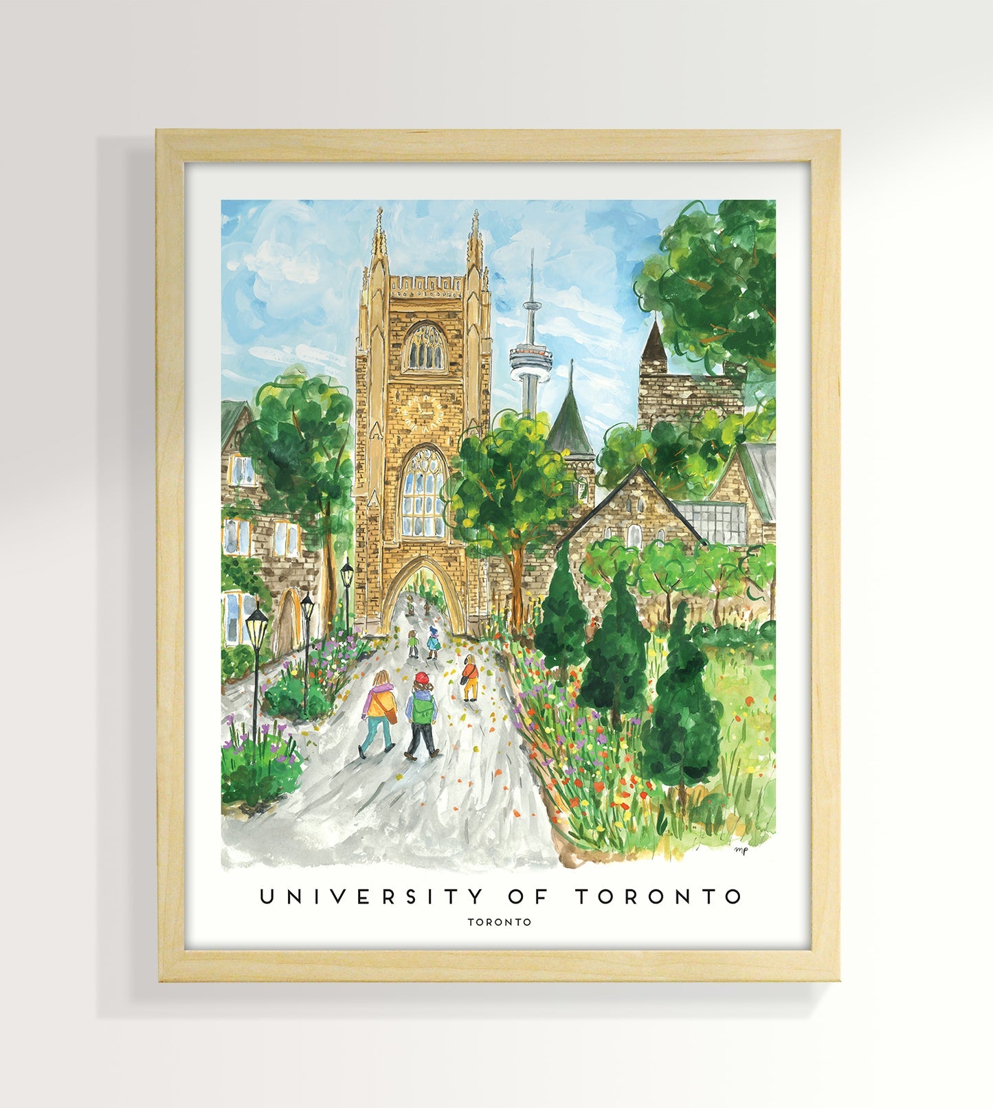 University of Toronto Art Print