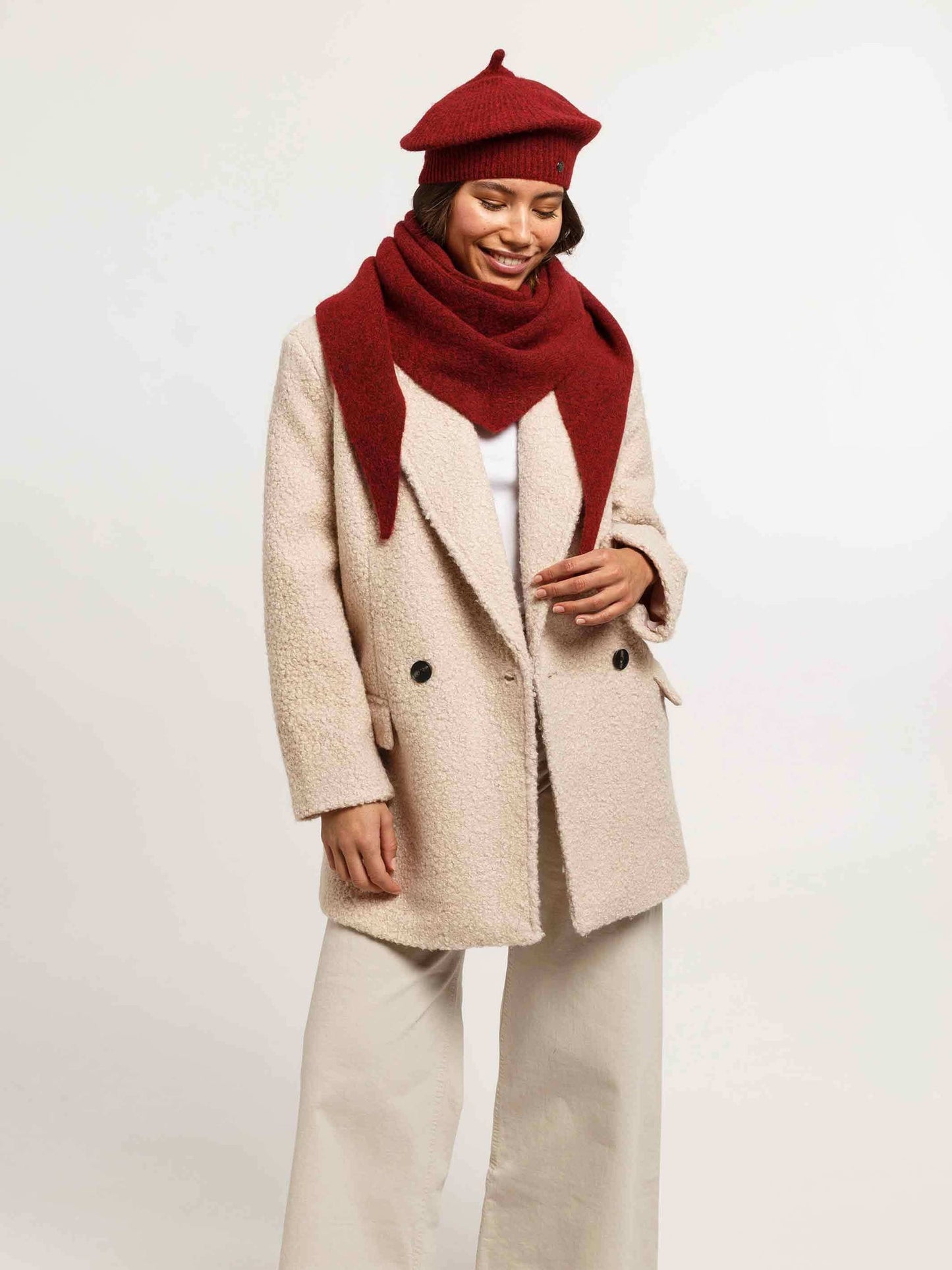 Recycled Knit Beret
