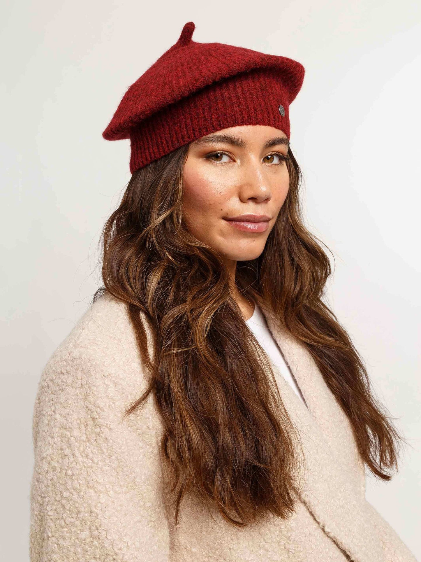 Recycled Knit Beret