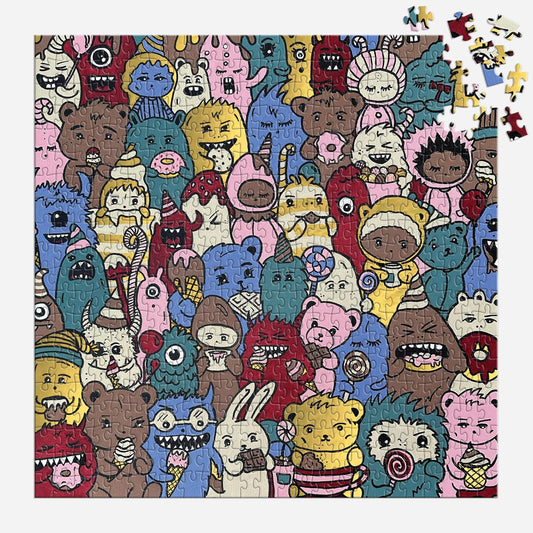 Barbtropolis Sweet Dreams 500 Piece Puzzle