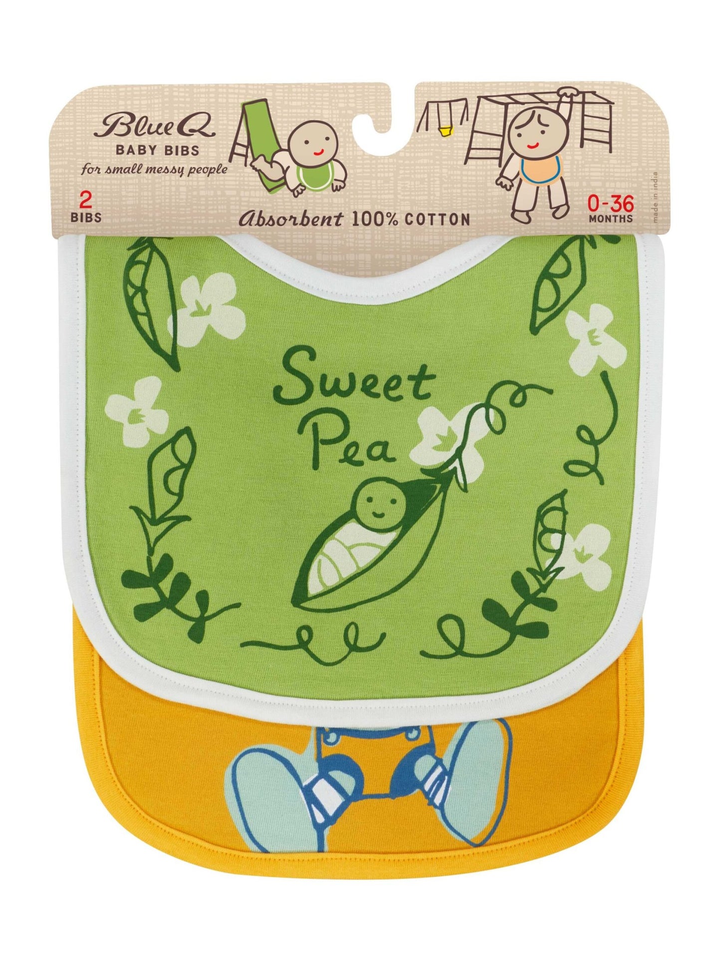 Blue Q Bib Set