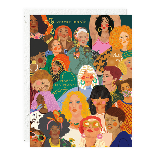 Iconic Ladies Birthday Card