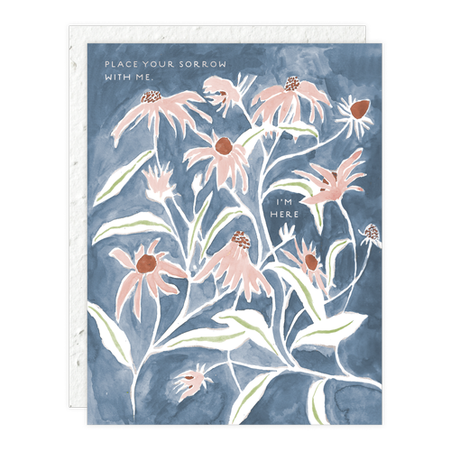 Pink Flowers Card