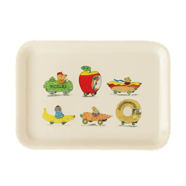 Richard Scarry Small Vintage Tray: Busy Town