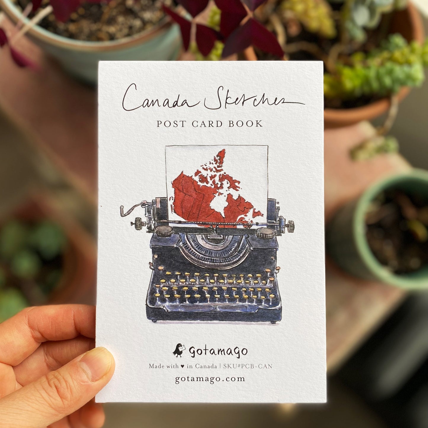 Canada Sketches Postcard Book