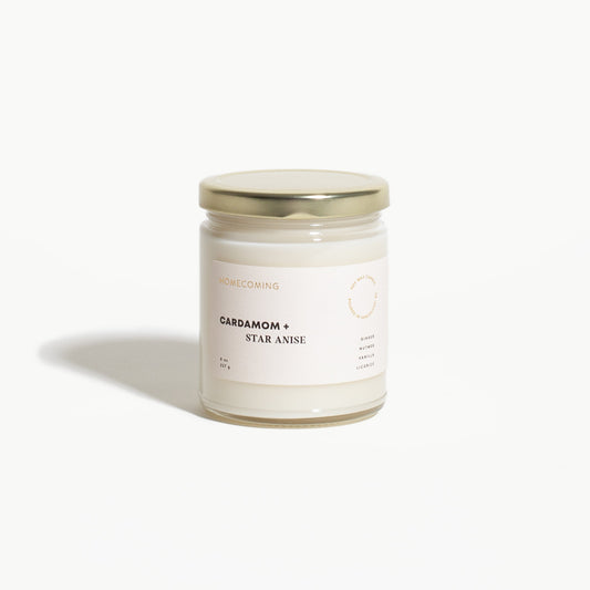 Cardamom & Star Anise Soy Wax Candle