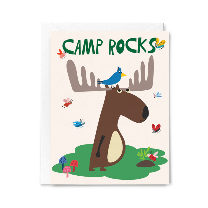 Camp Rocks Moose Card