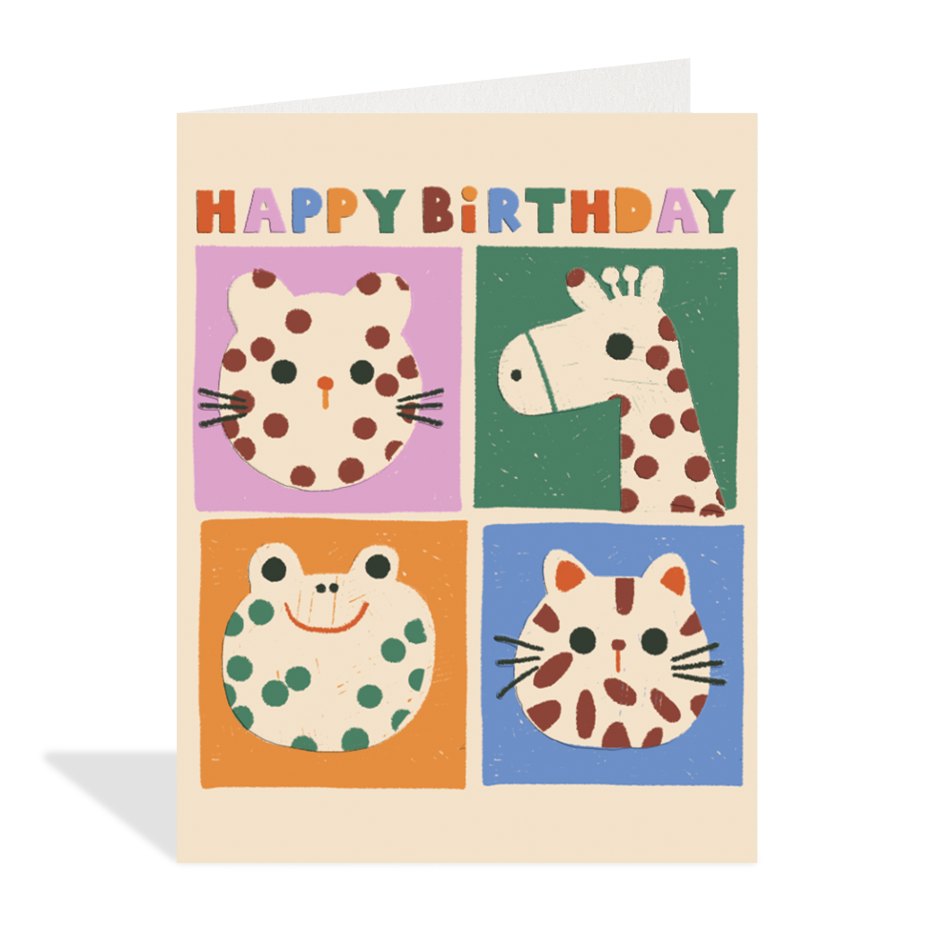 Birthday Spots Card