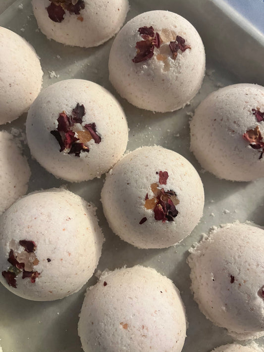 Bergamot, Lavender, & Frankincense Bath Bomb