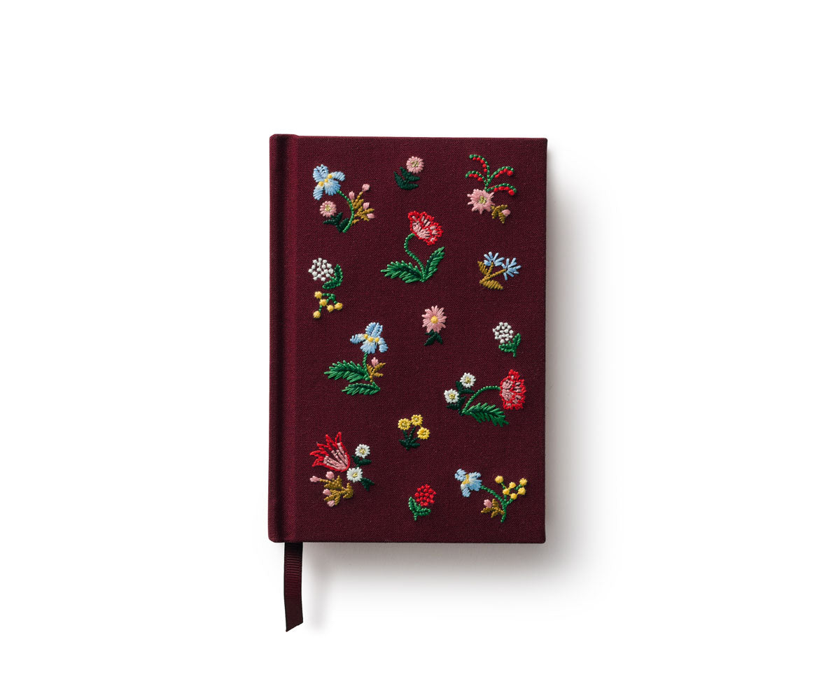 Gracie Mini Embroidered Journal