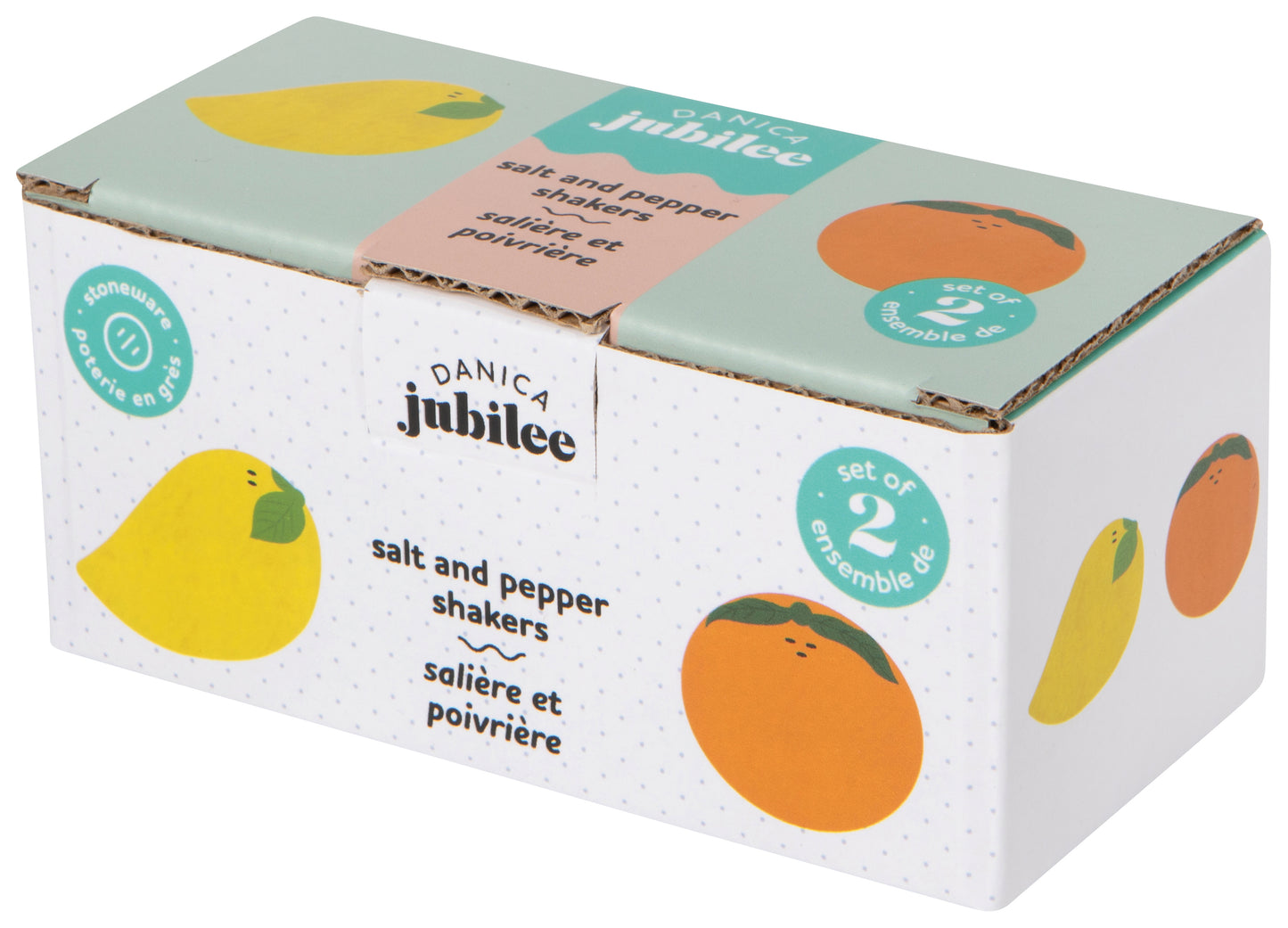Citrus Salt and Pepper Shakers