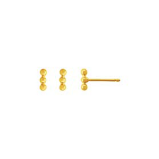 3 Beads Stud