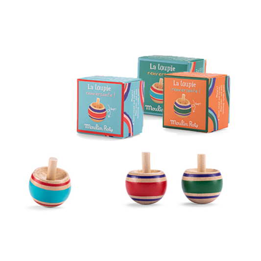 Wooden Spinning Tops
