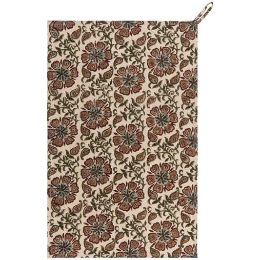 Elysian Block Print Tea Towel