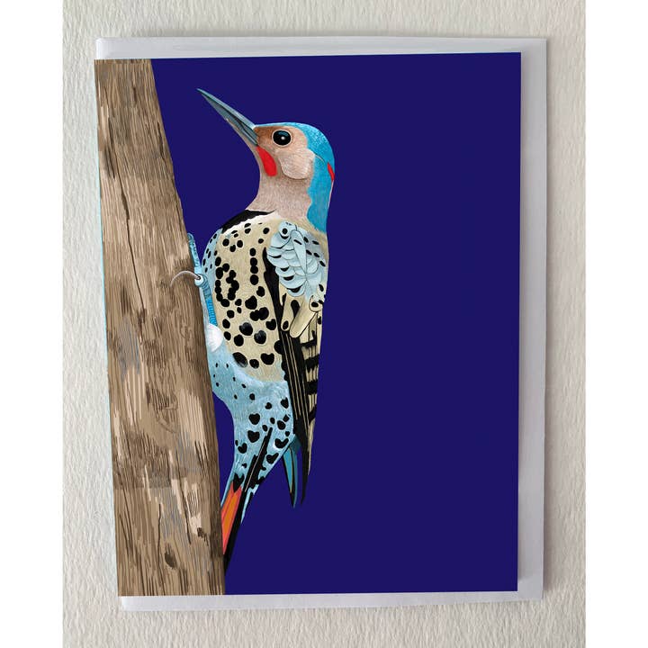 Northern Woodpecker Card