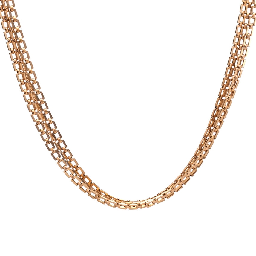 Grid Chain Necklace