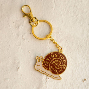 Trying (Snail) Keychain