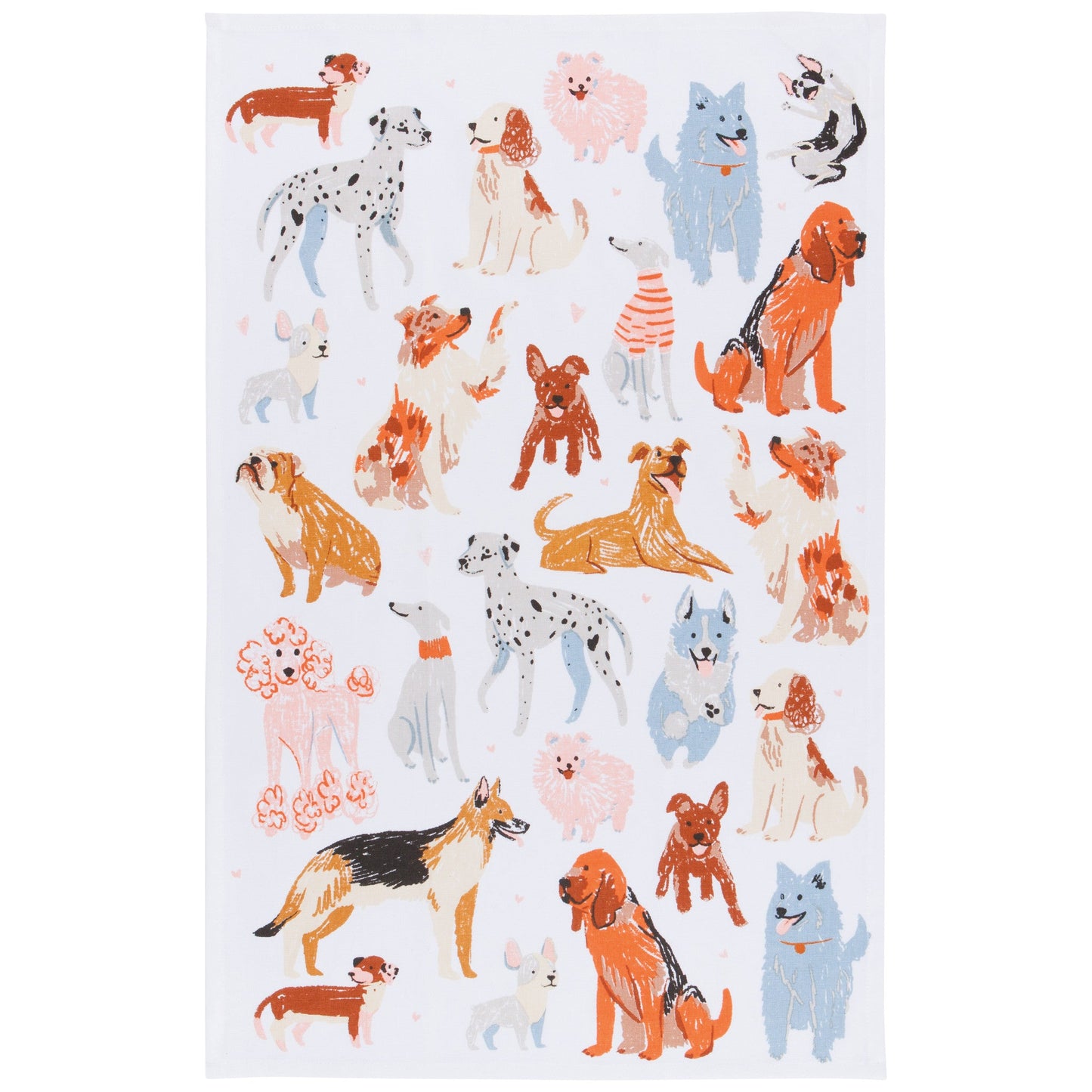 Puppos Puppies Tea Towel