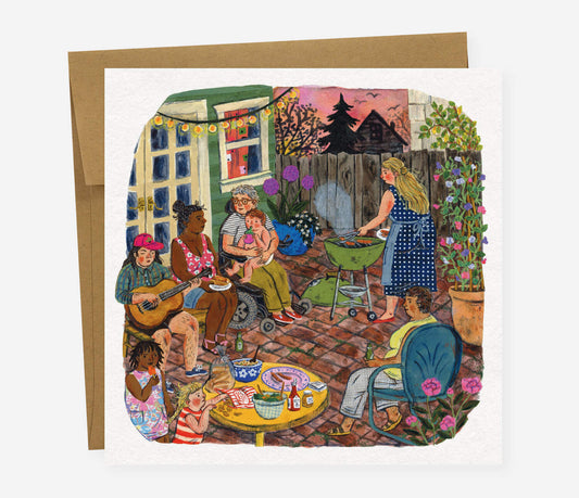 Summer Barbecue Greeting Card